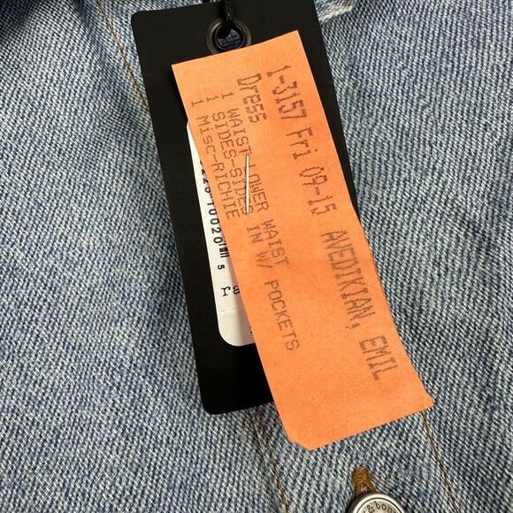 rag & bone Light Blue Denim Mini Dress - Picture 14 of 14